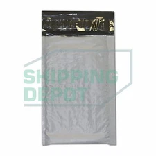 25 #000 4x8 Poly Bubble Mailers Self Seal Padded Envelopes 4"x8" Secure Seal