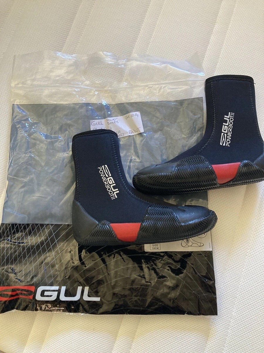 Gul Womens Wetsuit Boots Size Gul Powerboots 5mm Easy Zip Neoprene