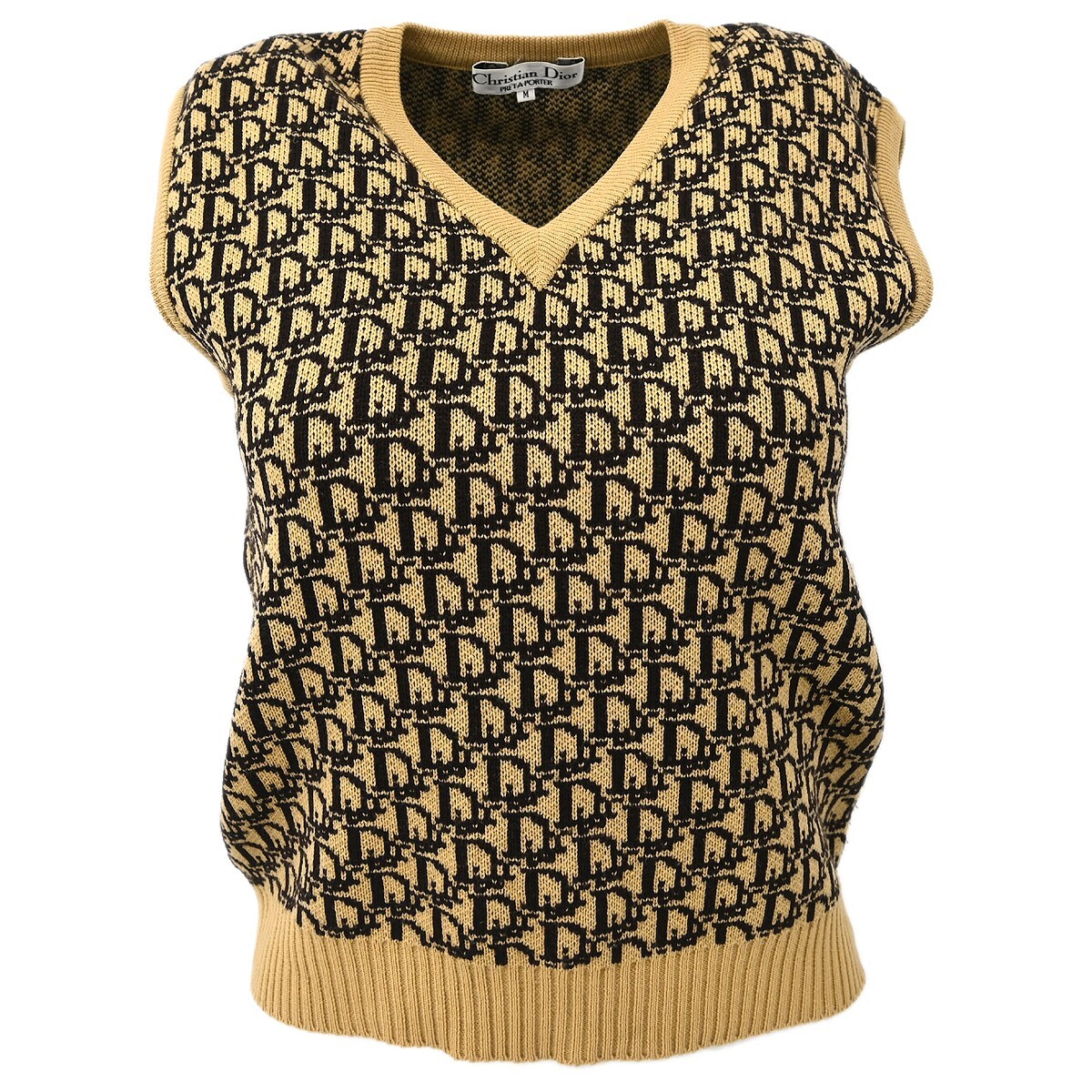 Christian Dior Sleeveless Vest Sweater Top Beige #M 153044 | eBay Christian Dior Sleeveless Vest Sweater Top Beige #M 153044 | eBay