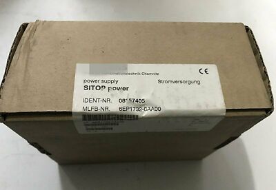 New In Box Siemens 6EP1732-0AA00 Power Supply Unit 24V/2A SITOP Power
