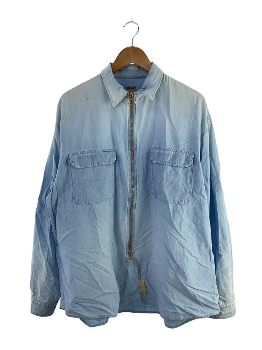 KAPITAL キャピタル ピンタックデニムシャツ 4番（XL） kapital シャツ4 KAPITAL キャピタル ピンタックデニムシャツ 4番（XL