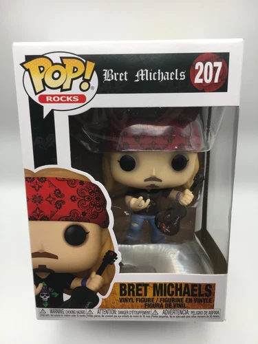 Funko Pop Rocks Bret Michaels #207