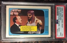 1985 OPC O-PEE-CHEE WWF WWE #62 Jesse Ventura PSA 9 MINT Wrestling Card POP 1