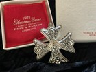 1975 Christmas Cross - LIMITED EDITION - REED & BARTON STERLING — photo 3