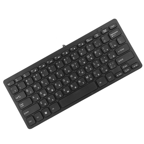 (Russian) Wired Keyboard 78 Keys Compact Small Language Wired Keyboard USB - Picture 4 of 23