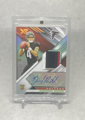 2022 Panini XR Desmond Ridder White RPA 3 Color Patch #6/15
