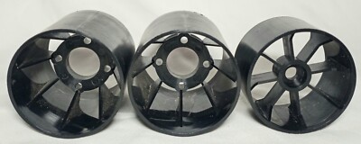 Vintage Panda Thunder Tiger On Road RC Car Wheels New No Package Missing 1 Wheel