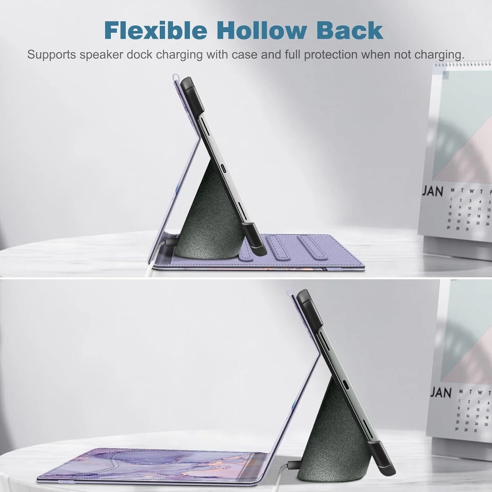 Case for Google Pixel Tablet 11 Inch 2023 Multi-Angle Stand Cover with Pocket - Image 4 of 4