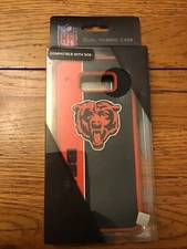 FOCO NFL Chicago Bears Dual Hybrid Bold Case for Samsung Galaxy S8  DD