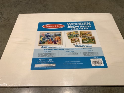 Melissa and Doug Under The Sea Wooden Puzzle - Picture 2 of 4