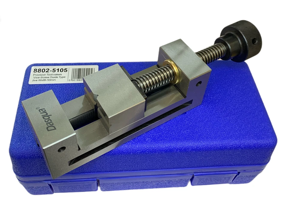 50MM TOOLMAKERS SCREW TYPE VICE 64MM CAPACITY QUALITY VICE DASQUA 8802-5105
