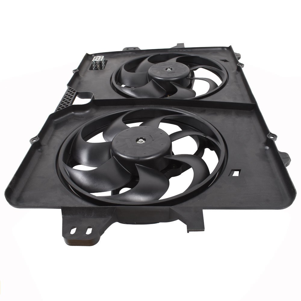 Cooling Fan Assembly Engine Dual Fan 8L8Z8C607A For 08-12 Ford Escape 2.3L 2.5L