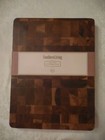 New ACACIA Butcher Block Cutting Board Southern Living 12" X 16" X 1.5"