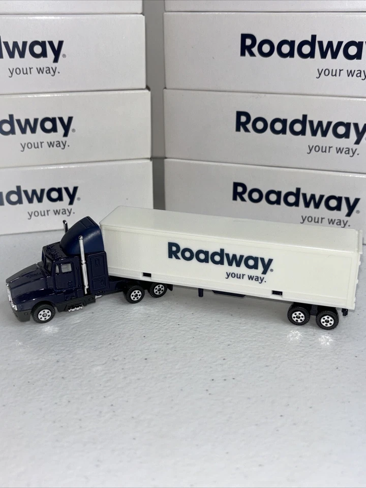 Camión modelo diecast Roadway Express Welly Kenworth coleccionable (lote de 10) T600 Foto 2 de 4