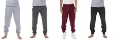 Pro Club Mens Comfort Jogger Fleece Long Pants 164AB Sizes S, M, L, XL, 2XL, 3XL
