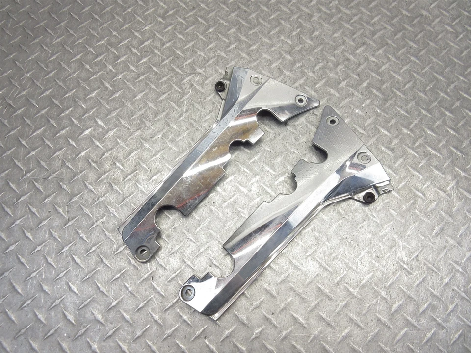 Honda GL1800 2008 06-10 Goldwing grandes piezas de bicicleta cubiertas de escalones cromadas Foto 4 de 4