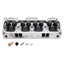 Edelbrock 61515 Rpm Cnc Pontiac D-port Cylinder Head 72cc For Hyd Roller Cam