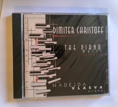 Dimiter Christoff, The Piano, Nadejda Vlaeva [New Sealed CD]