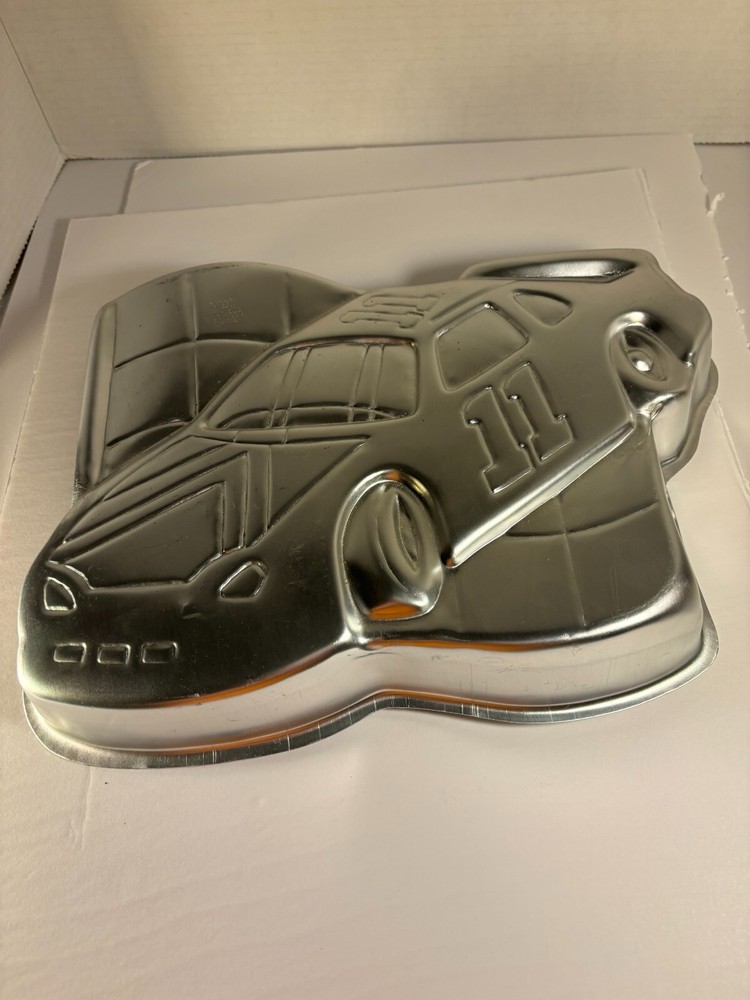 Wilton #11 Race Car Cake Pan #2105-1350 dated  1997 Nascar Daytona 500