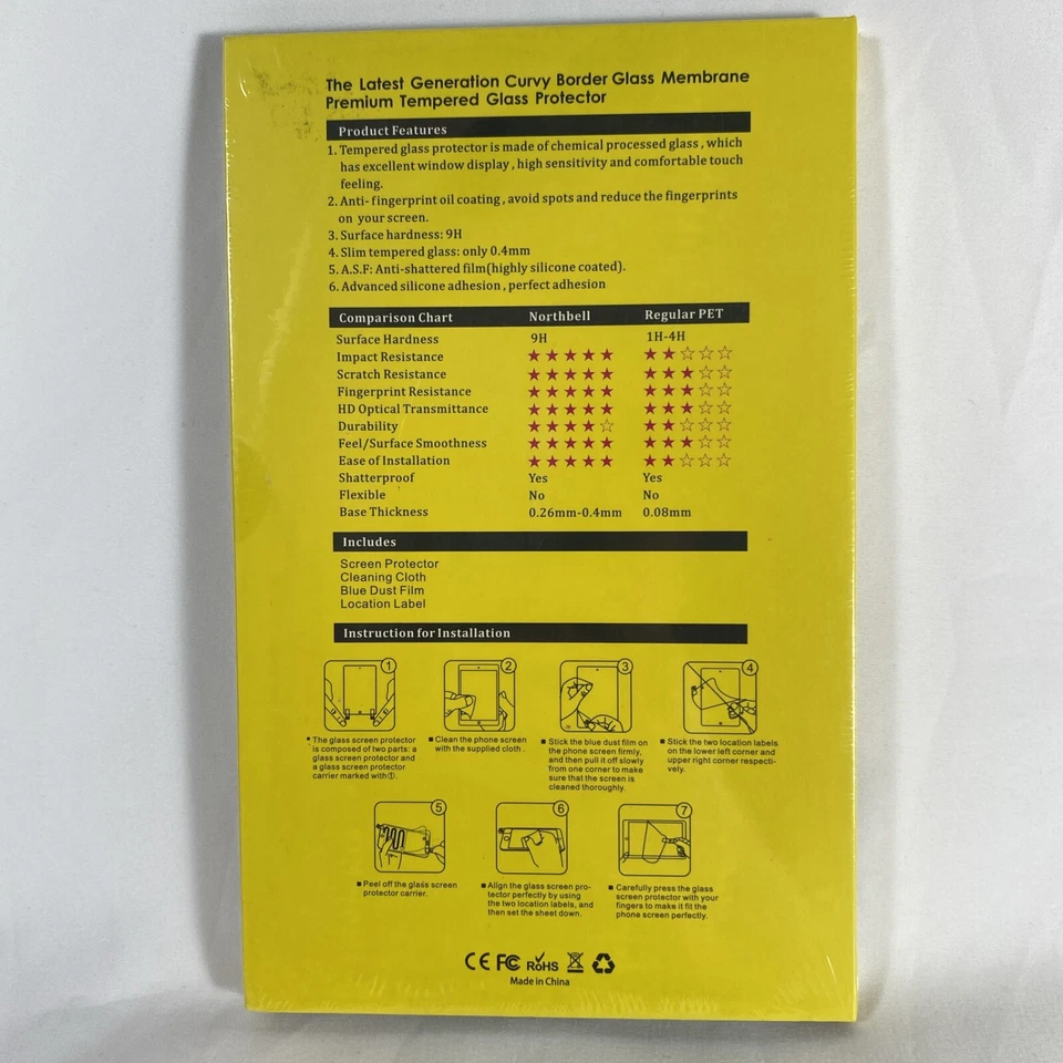 JETech Screen Protector for iPad mini 1 2 3 (Not mini 4/5/6), 1-Pack - Image 2 of 2