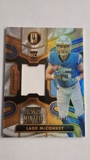 2024 PANINI GOLD STANDARD LADD McCONKEY NEWLY MINTED ROOKIE RELIC WHITE GOLD /75