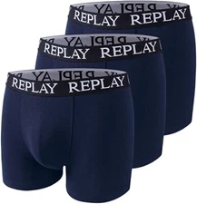 Replay Trunks 3 Pack Men's Designer Boxers shorts briefs underwear size XL