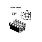 <!--F#f_0-->Metro Molded WC1172 Flexible Glass-Run Channel - 72