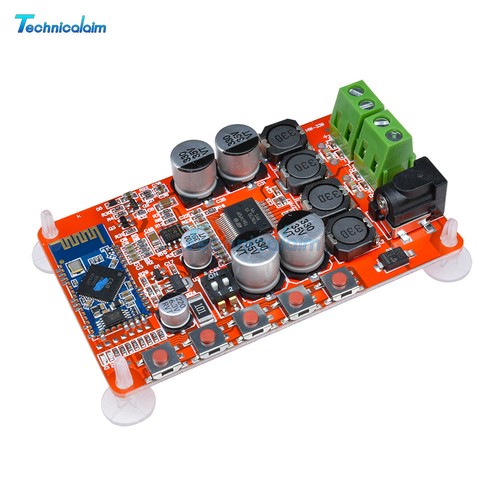 TDA7492P 50W+50W Bluetooth 4.0 Red Audio-Receiver Verstärkermodul Board w/Case - Bild 2 von 7