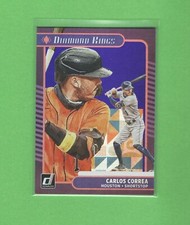 2021 Donruss - Holo Purple - #12 - Carlos Correa - Houston Astros    (*)