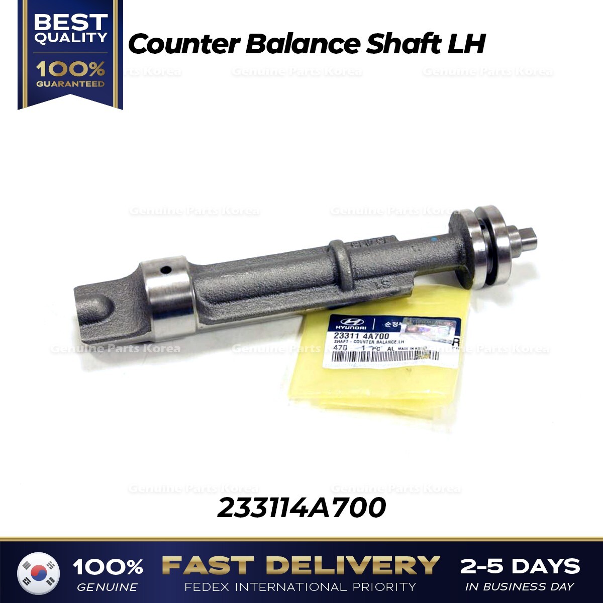 【専用】 ⭐Genuine⭐ Counter Balance Shaft LH 233114A700 for Hyundai