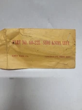 Kett 60-22L Double Cut Shear Side Knife Left