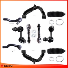 For 2005-2015 NISSAN FRONTIER PATHFINDER Front Upper Control Arms Tie Rod Ends