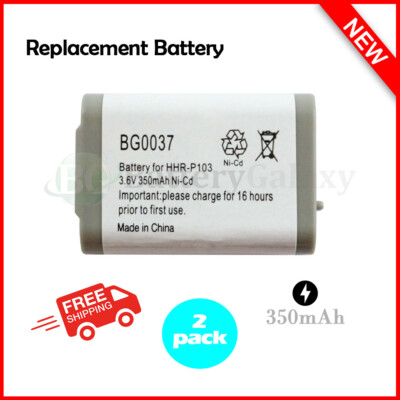 2x NEW Home Phone Battery for Empire CPH-490 Dantona BATT-103 Lenmar CBO103 HOT!