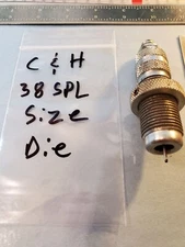 Vintage C&H Size Die for 38 SPL