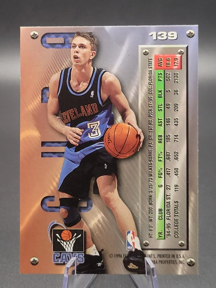 1995-96 Fleer Metal Bob Sura #139 Cleveland Cavaliers novato envío gratuito  Foto 2 de 2
