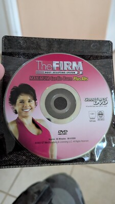 The Firm: Maximum Cardio Burn Plus Abs DVD (Replacement Disc+Sleeve ONLY)
