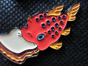 FANTASY Pin Lilo and Stitch Pudge Controls the Weather Fish Sandwich PB&J kawaii