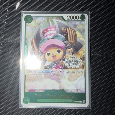 Tony Tony Chopper OP02-034 (One Piece Store Championship Participation Pack) 