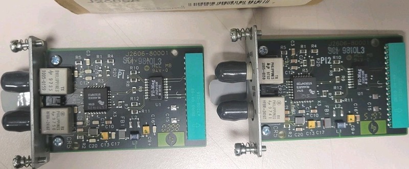 HP J2606A Fibre Optic Transceiver Module – NOS / Open Box –Lot of 2 – Genuine HP