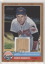 2011 Topps Heritage Baseball Flashbacks Stadium Relics Robin Roberts HOF s7f
