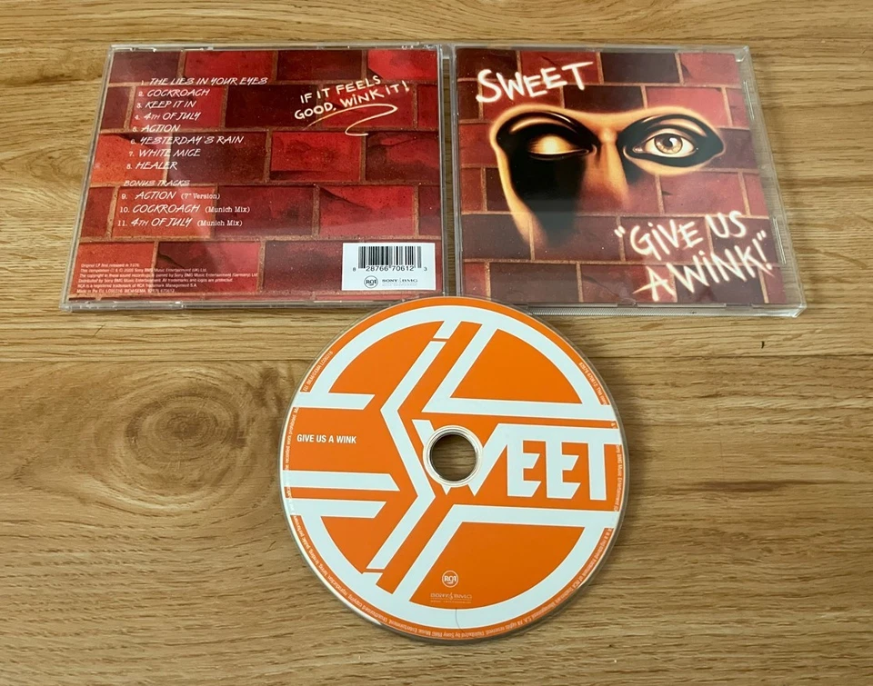Sweet - Give Us A Wink CD!!!