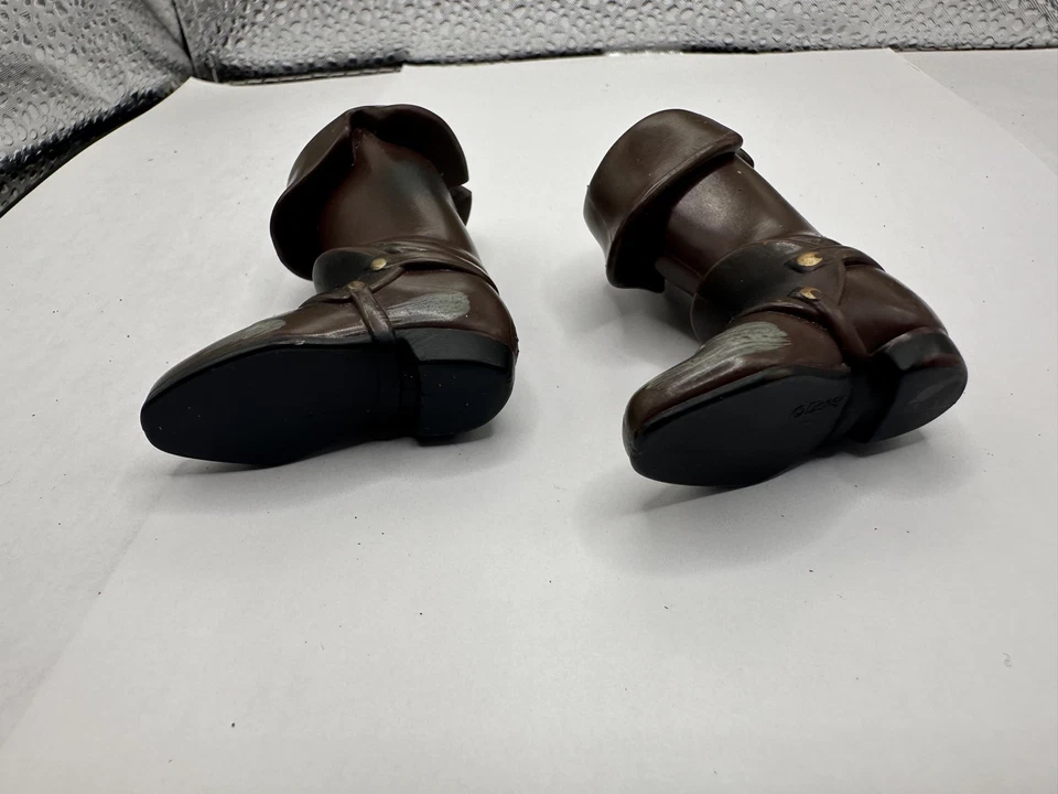 Disney Tangled Flynn Rider Botas Marrón de Repuesto Muñeca Rapunzel Príncipe Ken Foto 2 de 3