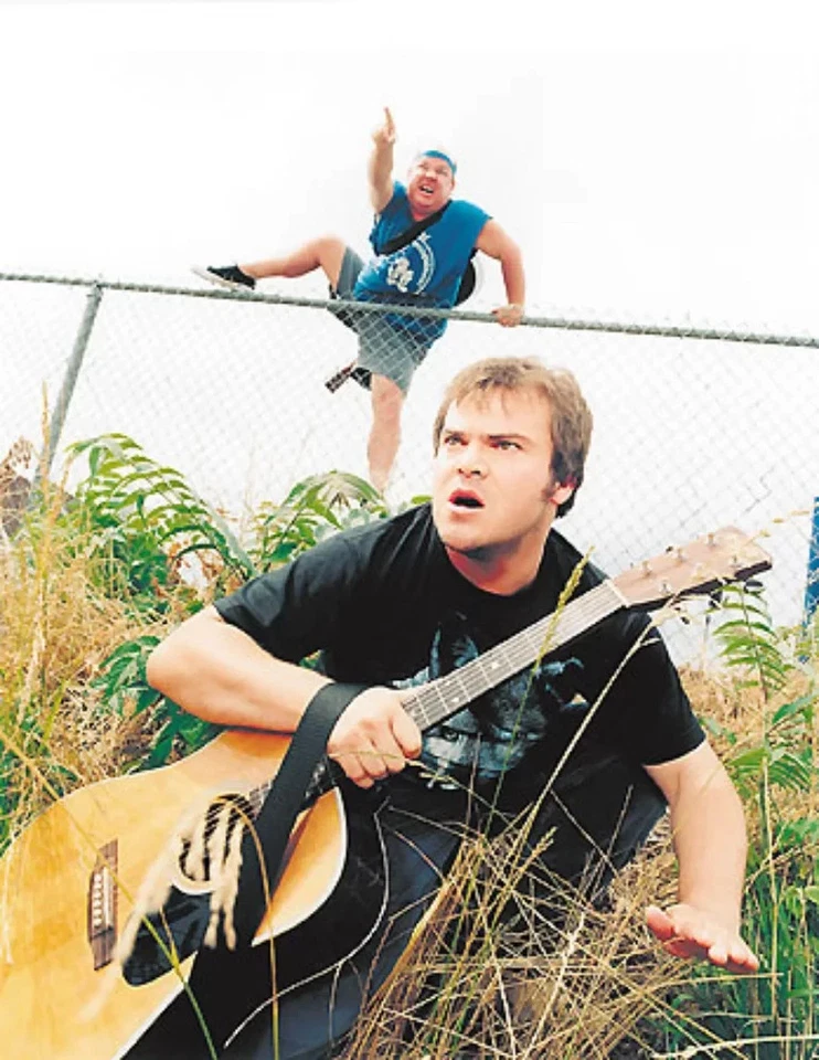 TENACIOUS D Tenacious D 2001 CD ALTERNATIVE ROCK COMEDY HEAVY METAL TRIBUTE - Image 3 of 4