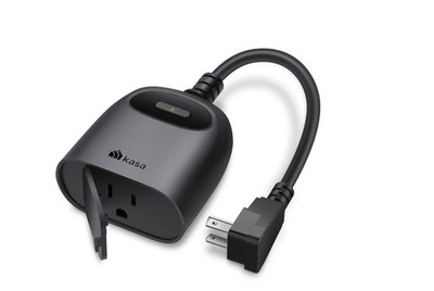 Kasa Outdoor Smart Plug, Home Wi-Fi Outlet Timer, Plug 1-Pack 