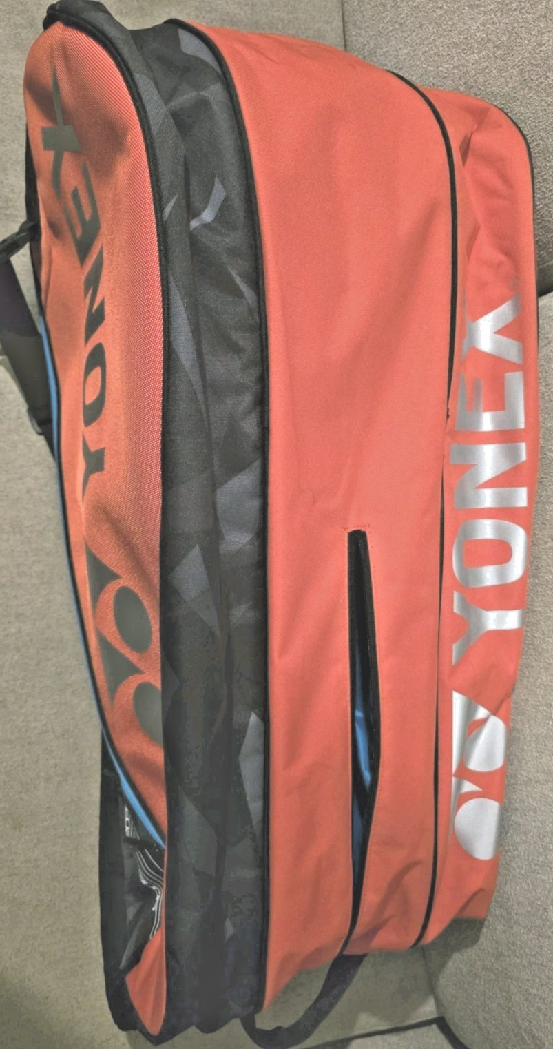 NEW Yonex Pro Series 9-Pack Racket Bag BA92229EX Scarlet Red