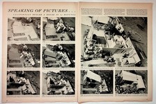 1940s Vintage Hal Hayes Prefabricated House 34 Minute Build Magazine Article