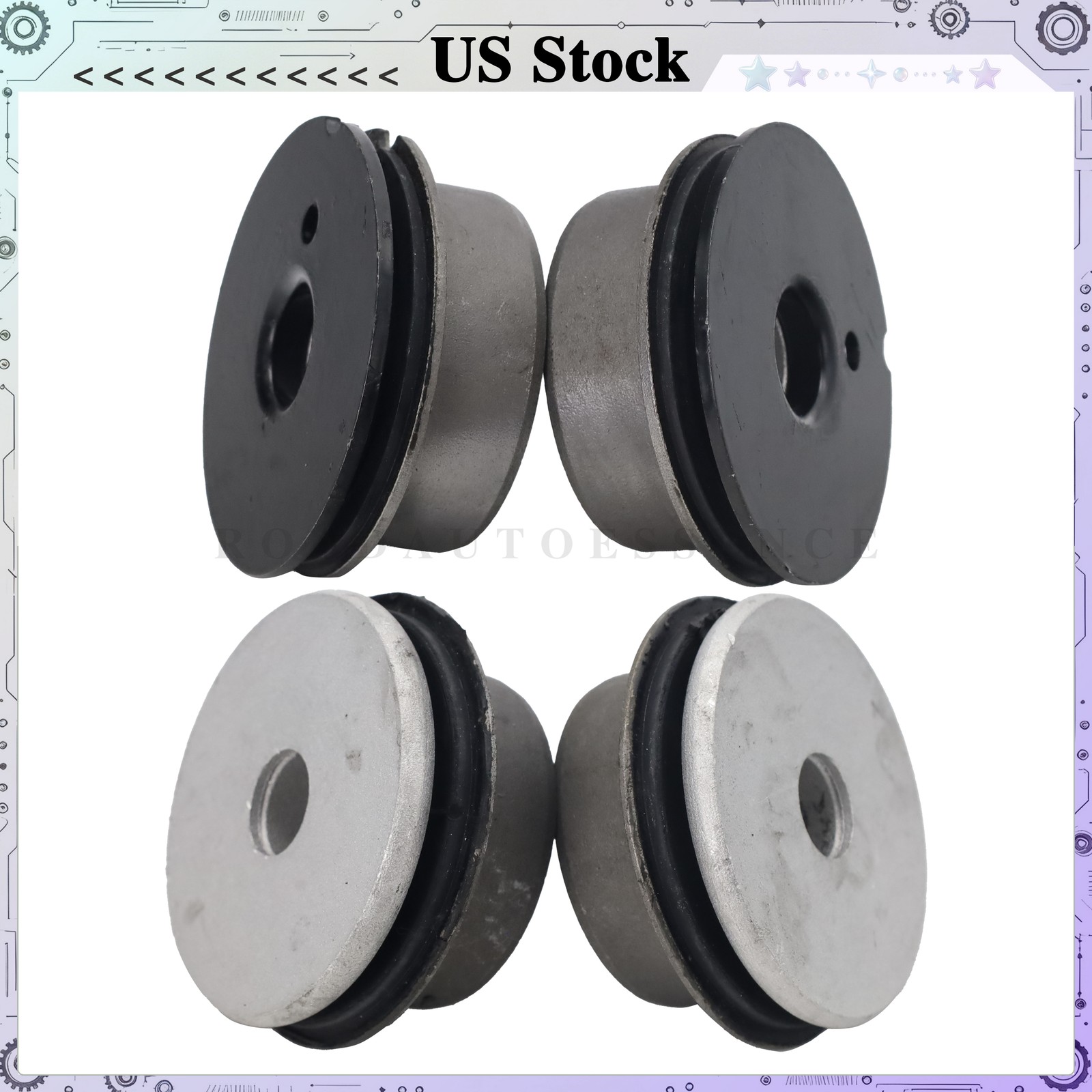 Maserati Quattroporte 2009-2013 Front Upper Control arm bushings 4 pcs P/N 980139889
