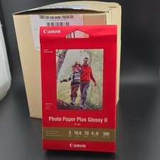 5 boxes Canon Photo Paper Plus Glossy II PP-301 High-Gloss 4x6 100 Sheets