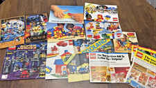 Vintage Lot of 12 LEGO Catalogs Instruction Manuals Duplo See List