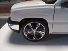 #2005 Motormax escala 1/25 ruedas y neumáticos para actualización 2006 Chevy Silverado 1500
